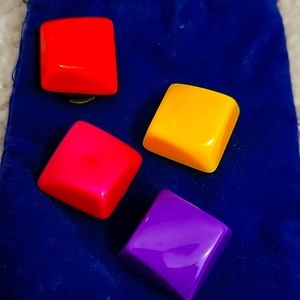 Vintage button covers